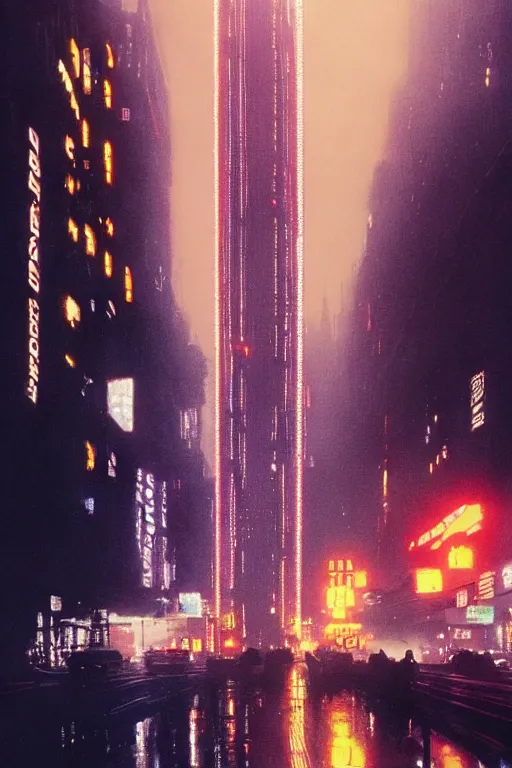 Image similar to san francisco in blade runner