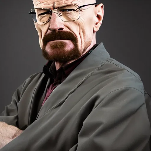 Prompt: walter white as gordon freeman, 4k, high detail, high-resolution photograph, professional photography, ultra-detail