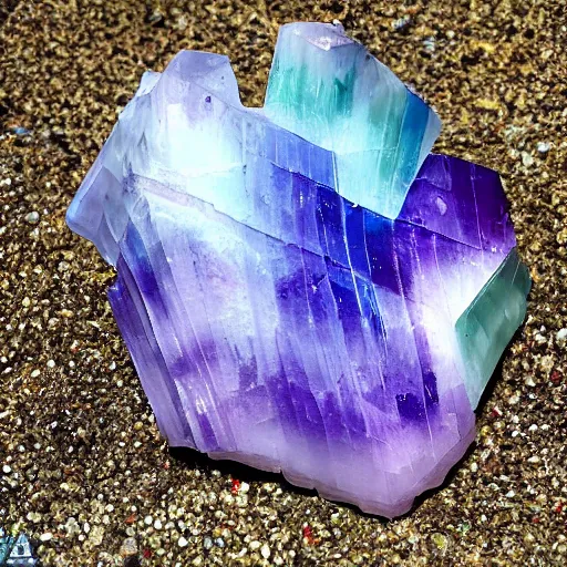 Prompt: Colorful Fluorite from Abagaytuy mine, Eastern Siberia