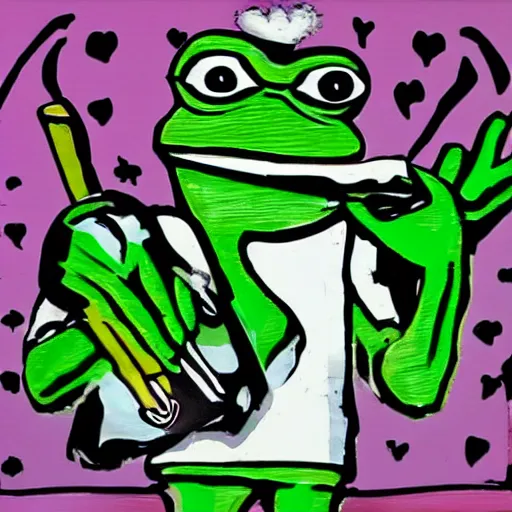 kermit the frog smoking weed