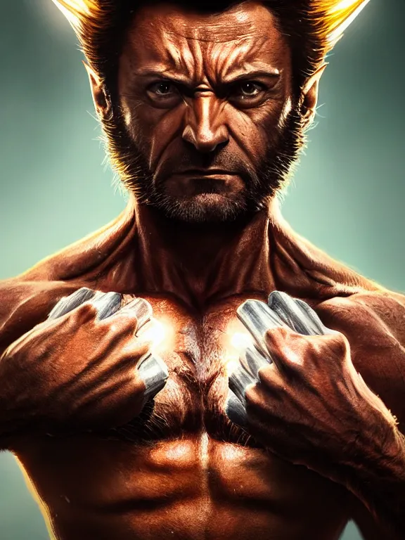 Prompt: portrait art of wolverine 8k ultra realistic , lens flare, atmosphere, glow, detailed,intricate, full of colour, cinematic lighting, trending on artstation, 4k, hyperrealistic, focused, extreme details,unreal engine 5, cinematic, masterpiece