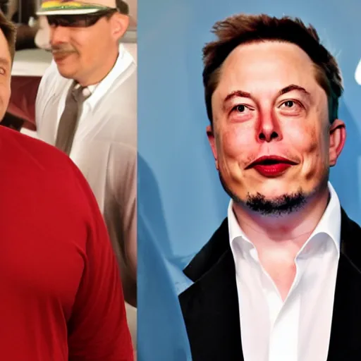 Image similar to fat elon musk