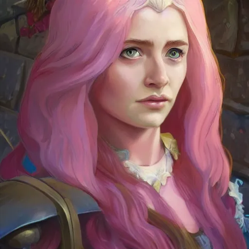 Prompt: pinky pie from my little pony in game of thrones, highly detailed digital painting, artstation, concept art, smooth, sharp focus, illustration, art by artgerm and greg rutkowski and alphonse mucha