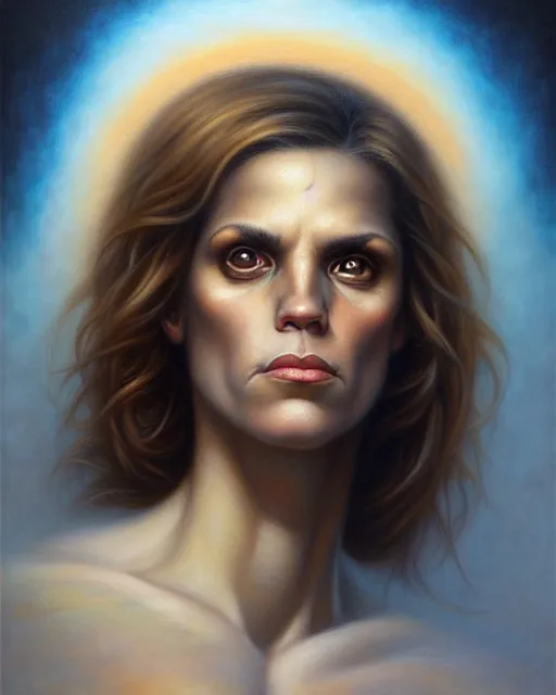 Prompt: detailed portrait of natalie morales beers!! by tomasz alen kopera and peter mohrbacher and johanna martine! and margaret keane! coherent luminescent