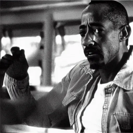 Prompt: “ a still of sammy davis jr in the movie american history x ”