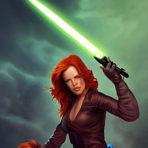 Image similar to mara jade skywalker by jan duursema