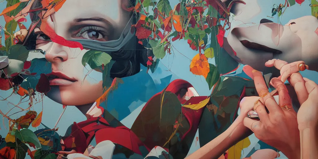 Prompt: etam cru mural colorful, highly detailed, sharp focus, 4 k