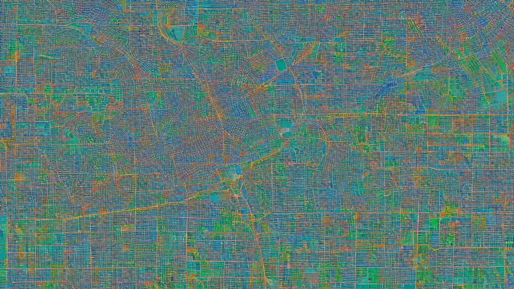 Image similar to false - color image prosperous winnipeg