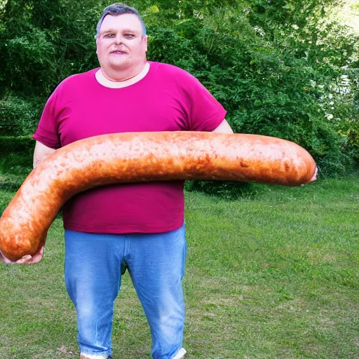 Prompt: a man with his big fat sausage