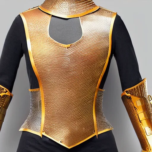 Image similar to armor made for women