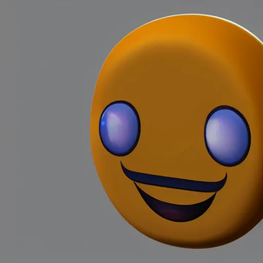 Prompt: poorly rendered 3 d emoji