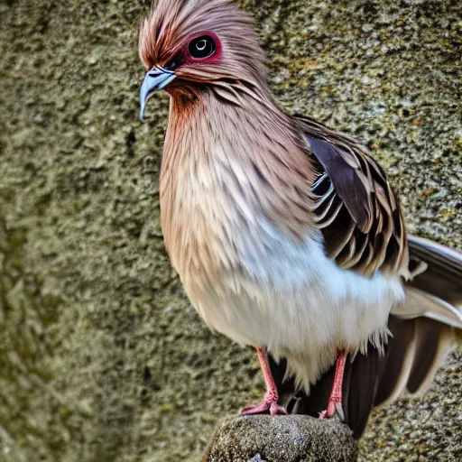 Prompt: national geographic photo of pidgeot, pokemon in the wild, intricate, portrait, 8 k highly professionally detailed, hdr, award winning