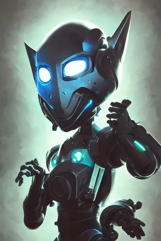 Image similar to epic mask helmet robot ninja portrait stylized as fornite style game design fanart by concept artist gervasio canda, behance hd by jesper ejsing, by rhads, makoto shinkai and lois van baarle, ilya kuvshinov, rossdraws global illumination radiating a glowing aura global illumination ray tracing hdr render in unreal engine 5