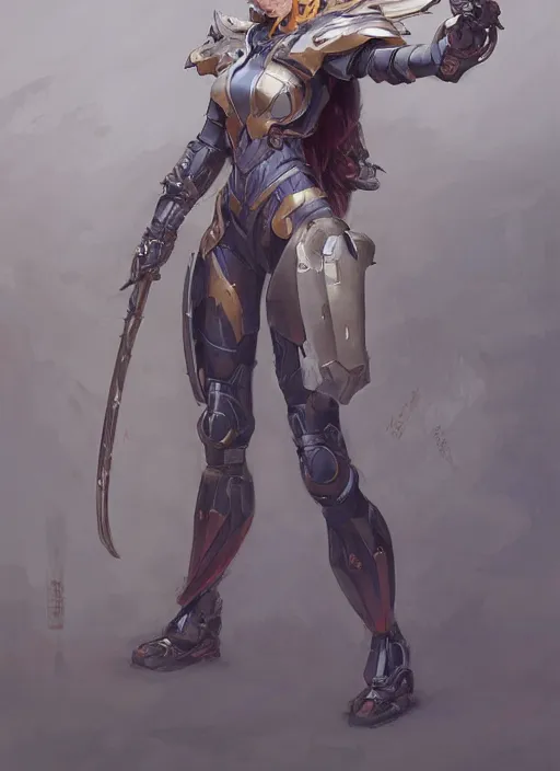 Prompt: character design game art digital 2 d girl viking evangelion cyborg armor by gaston bussiere, anna nikonova aka newmilky, greg rutkowski, yoji shinkawa, yoshitaka amano, tsutomu niehi, moebius, donato giancola, geoffroy thoorens, trending on artstation, featured on pixiv