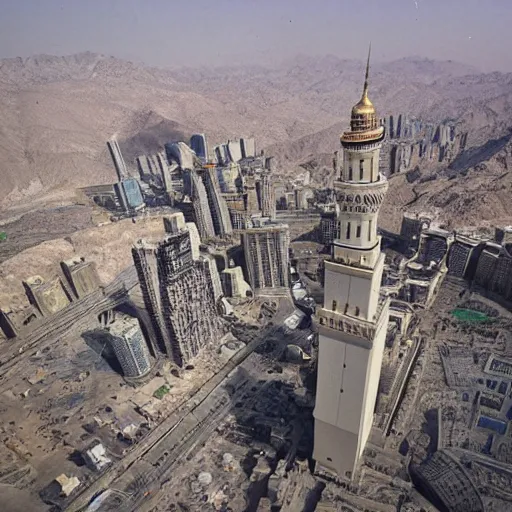 Image similar to real photo of makkah