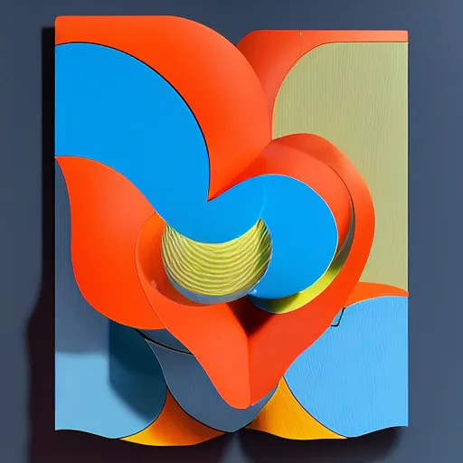 Image similar to abstract geometric sculpture by shusei nagaoka, cell shaded, 8 k