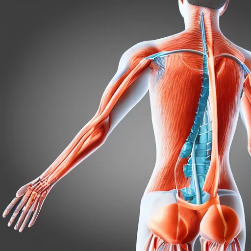 Image similar to 3 d render of medical illustration on anatomy