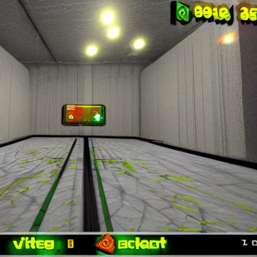 Prompt: screenshot of dactyl nightmare video game, virtuality