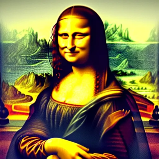 Prompt: portrait of the mona lisa, photorealistic, 4 k