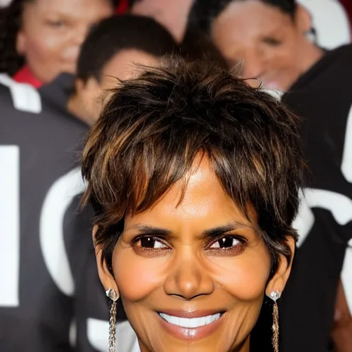 Image similar to halle berry as a berry fruit