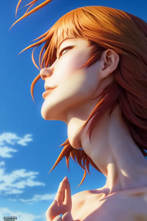 Image similar to the best rates on the open road, occlusion shadow, specular reflection, rim light, unreal engine, octane render, artgerm, artstation, art by hiroaki samura and jiro matsumoto and yusuke murata, high quality, intricate detailed 8 k, beautiful shape of face and body, sunny day