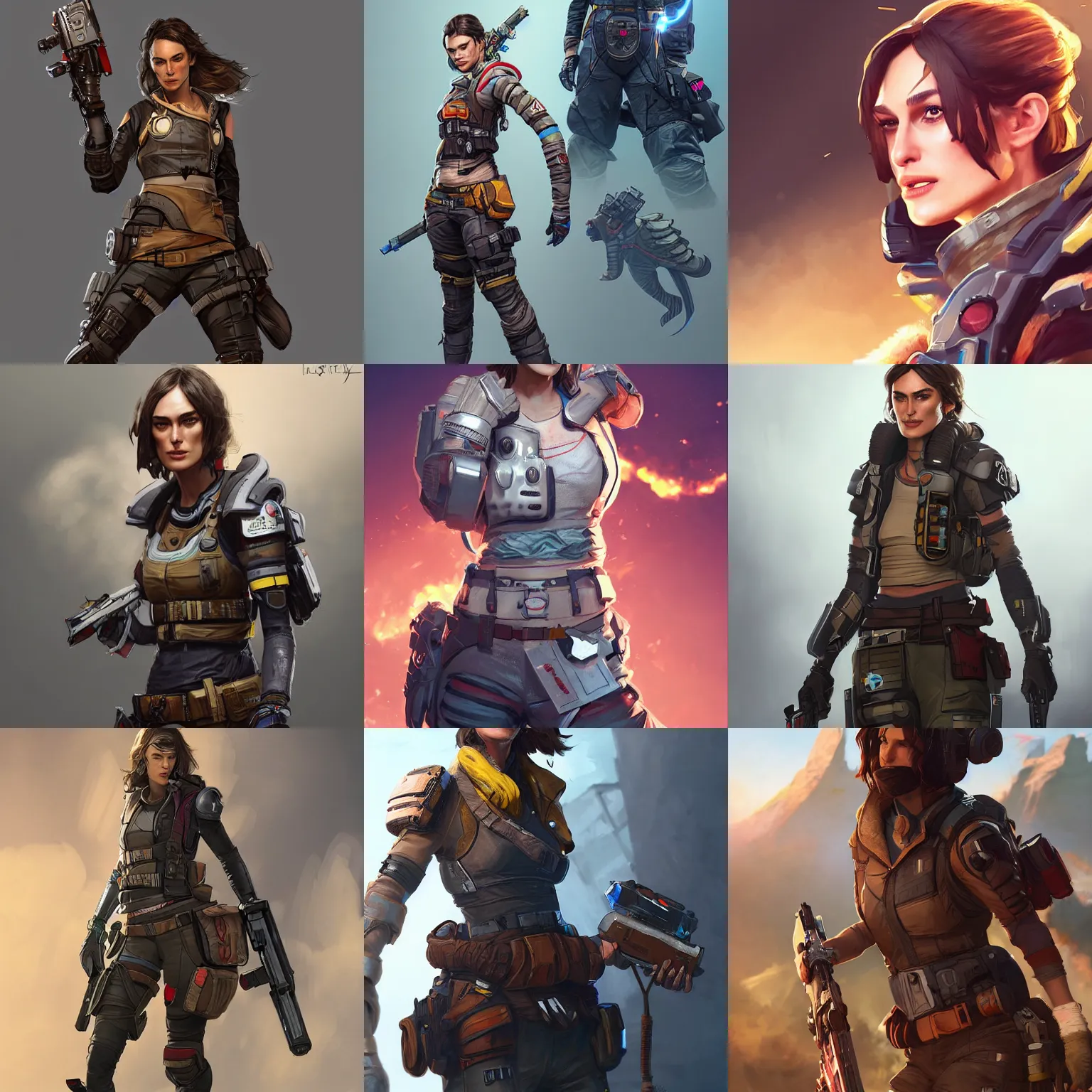 ArtStation - APEX LEGENDS - FAN-MADE CHARACTER CONCEPT DESIGN.