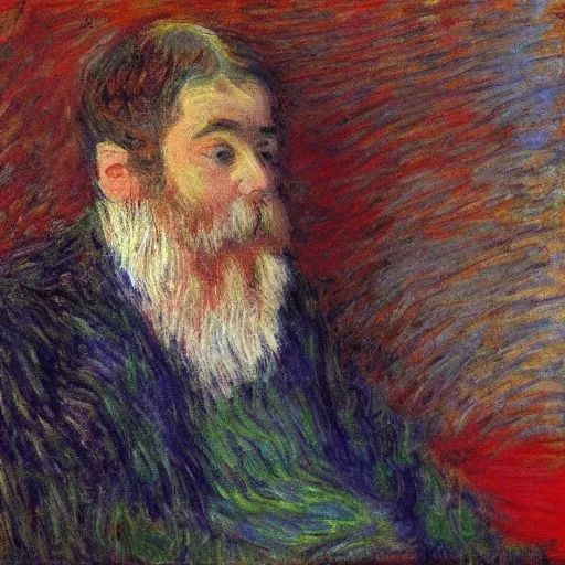 Prompt: portrait of the same totally random person by Monet
