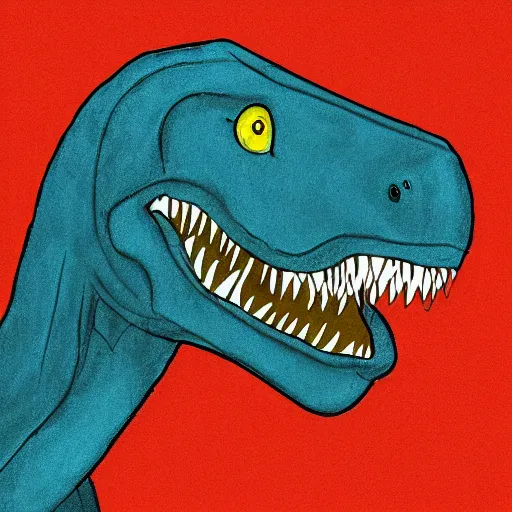 Image similar to dinosaur by rj palmer