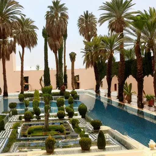 Image similar to amazing ryad marrakech landscape format