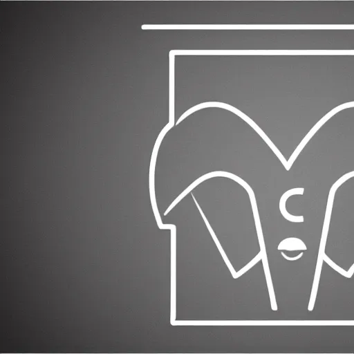 Prompt: logo of a Grey Alien Dating App, design