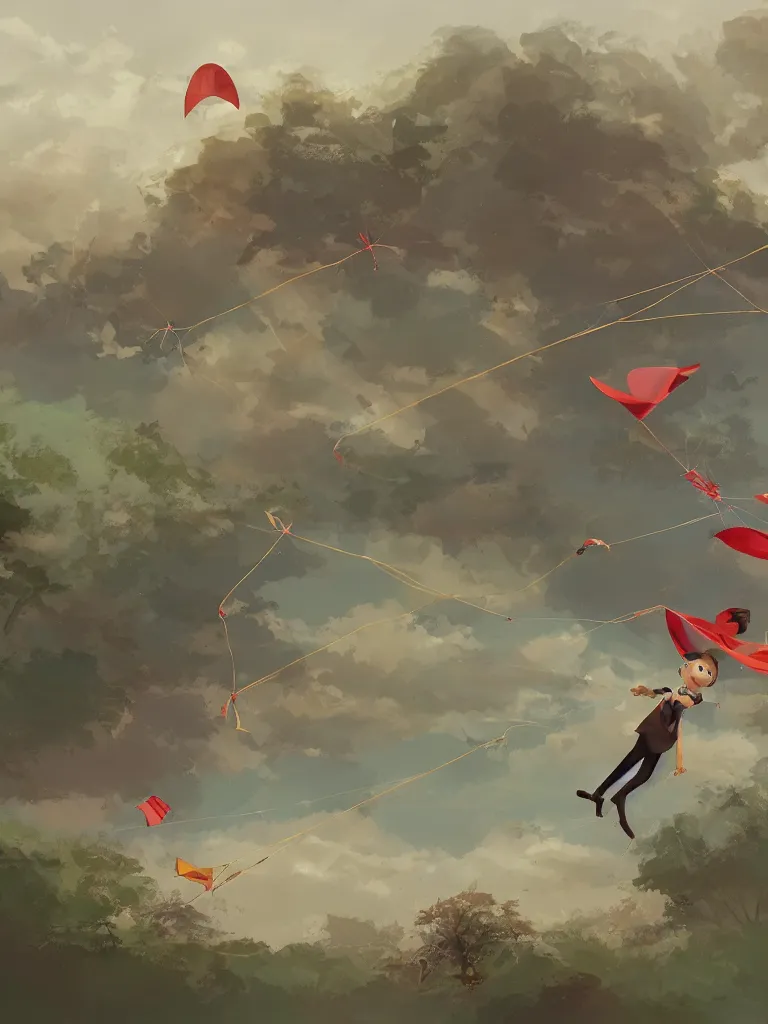 Image similar to go fly a kite by disney concept artists, blunt borders, rule of thirds