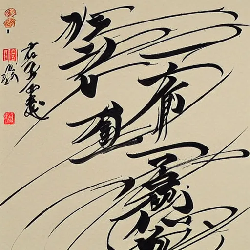 Prompt: kyozan joshu sasaki, caligraphy, drawings, good quality, drawings on paper, brush