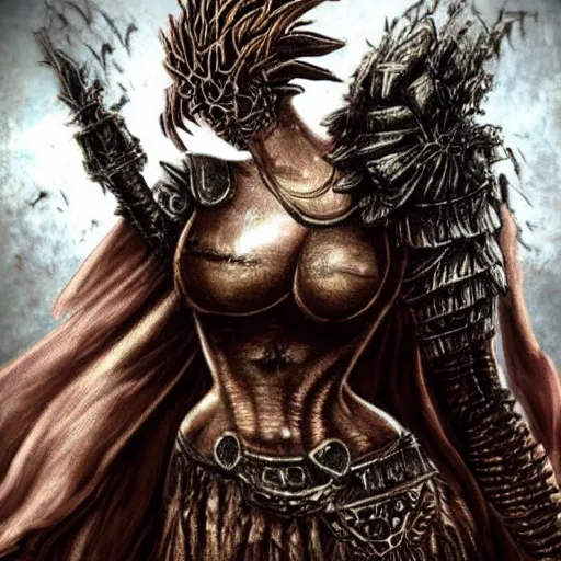 Image similar to dark souls gwynevere