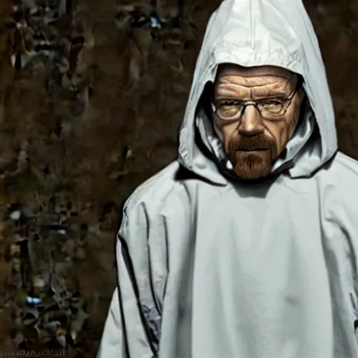 Prompt: walter white as a sith lord