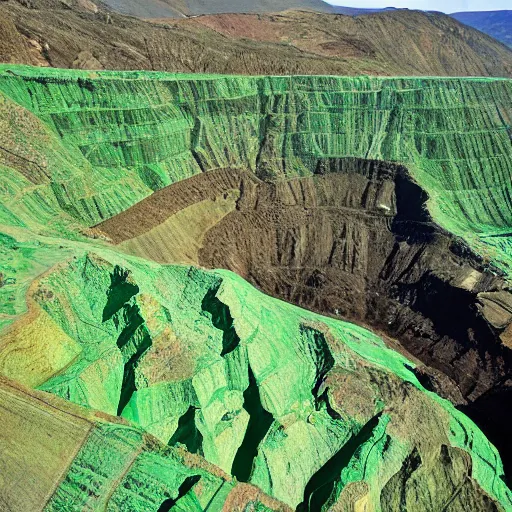 Image similar to deep green mine