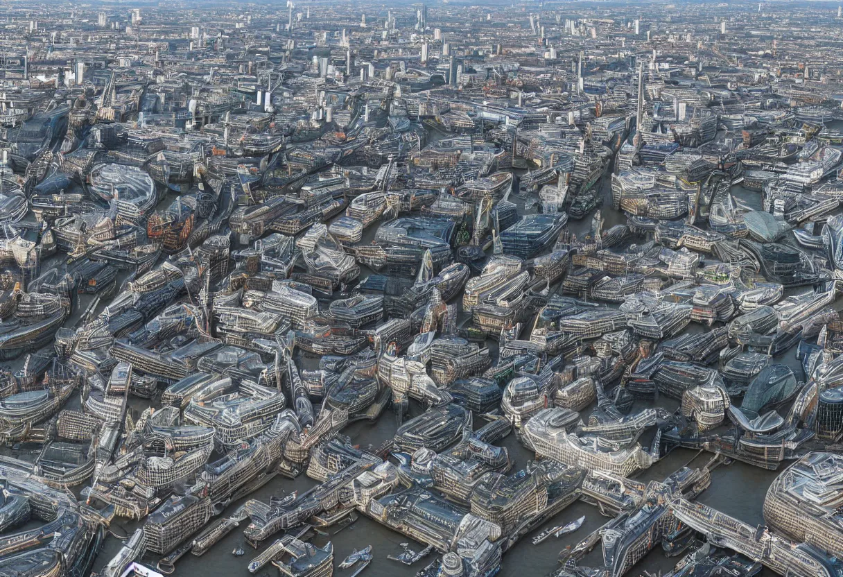 Prompt: london 4k, hd, photorealistic