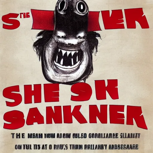 Prompt: The slinker is coming to get you.