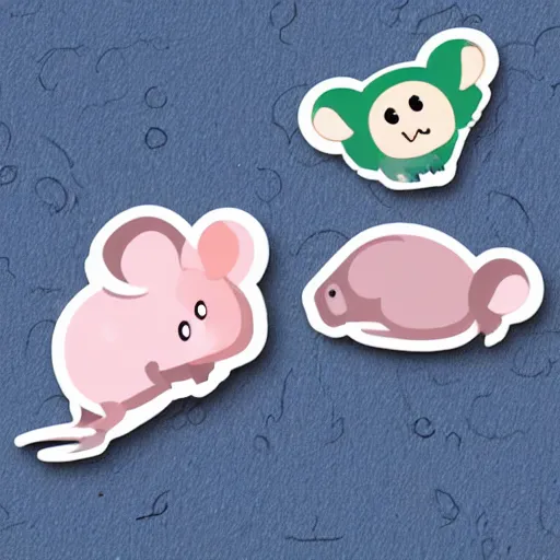 Cute Kawaii Stickers Of Anything Stable Diffusion Prompt