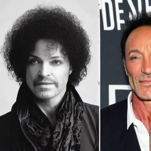 Image similar to the child of of sting, prince, bruce springsteen