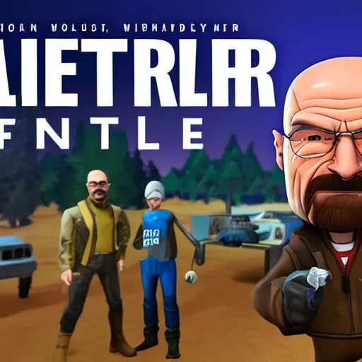 Image similar to Walter White in fornite