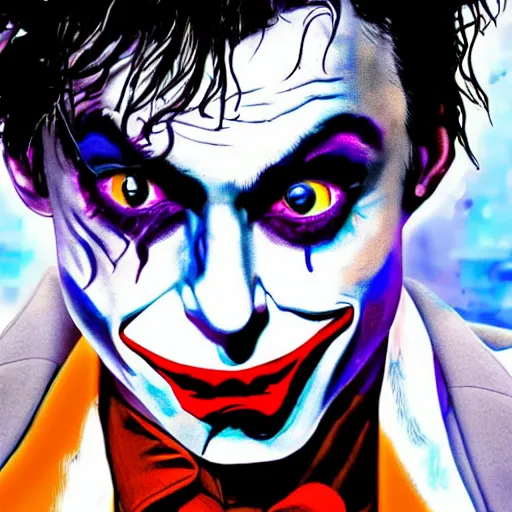 Prompt: playboi carti as the joker digital art 4 k the detailed super realistic