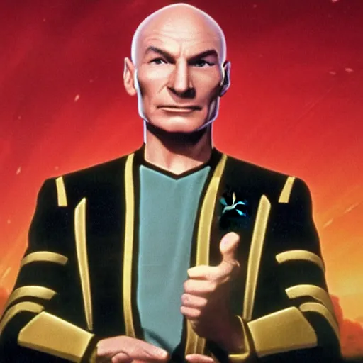 Image similar to captain picard's favorite holodeck simulation program, star trek : the next generation