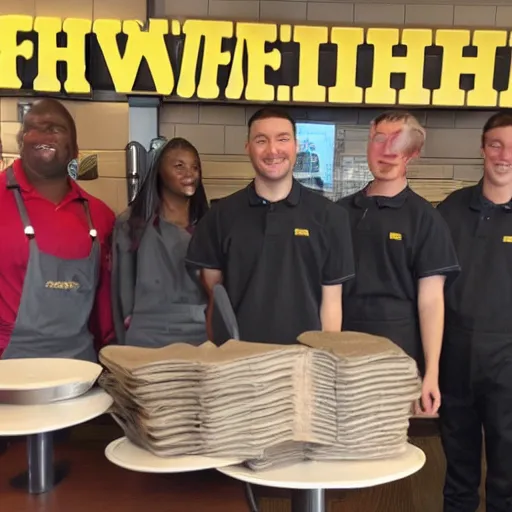 Image similar to wafflehouse employee's