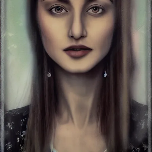 Image similar to ebru sahin realistic, cinematic portrait