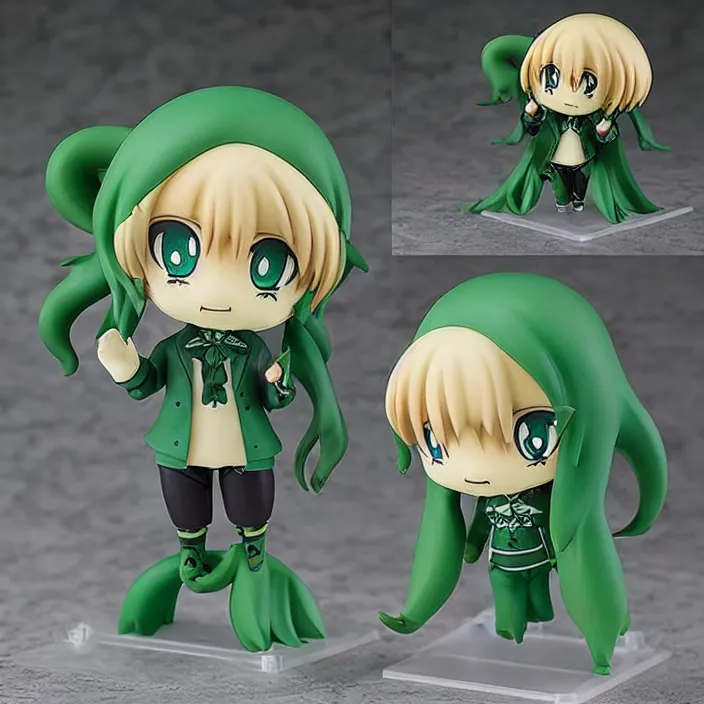 Prompt: cthulhu, an anime nendoroid of cthulhu, figurine, detailed product photo