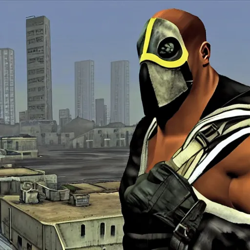 Image similar to bane in liberty city