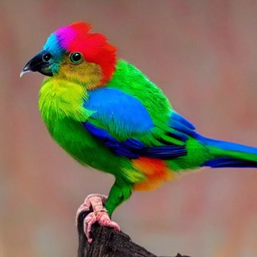 Image similar to The worlds cutest!!! bloodthirsty colorful bird