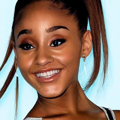 Image similar to african american ariana grande