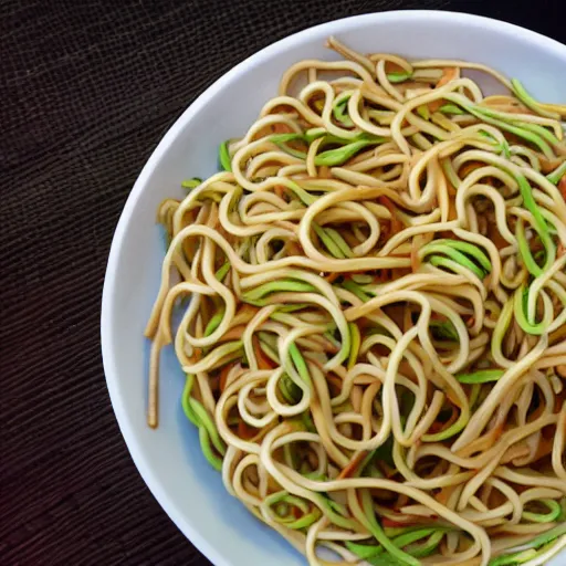 Prompt: noodle spiders