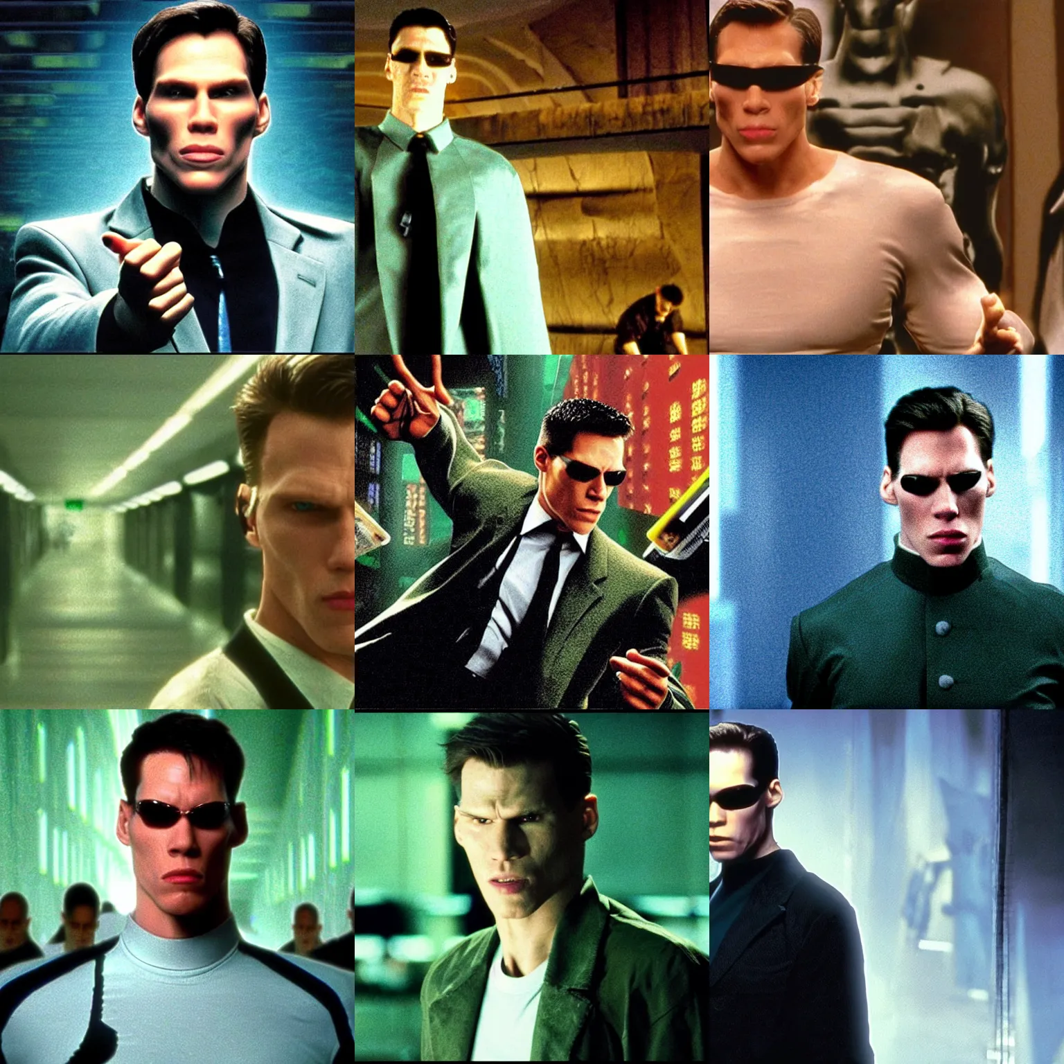 Prompt: still of Jerma985 in The Matrix (1999), highly detailed, epic, HD quality, 8k resolution, body and headshot, film still